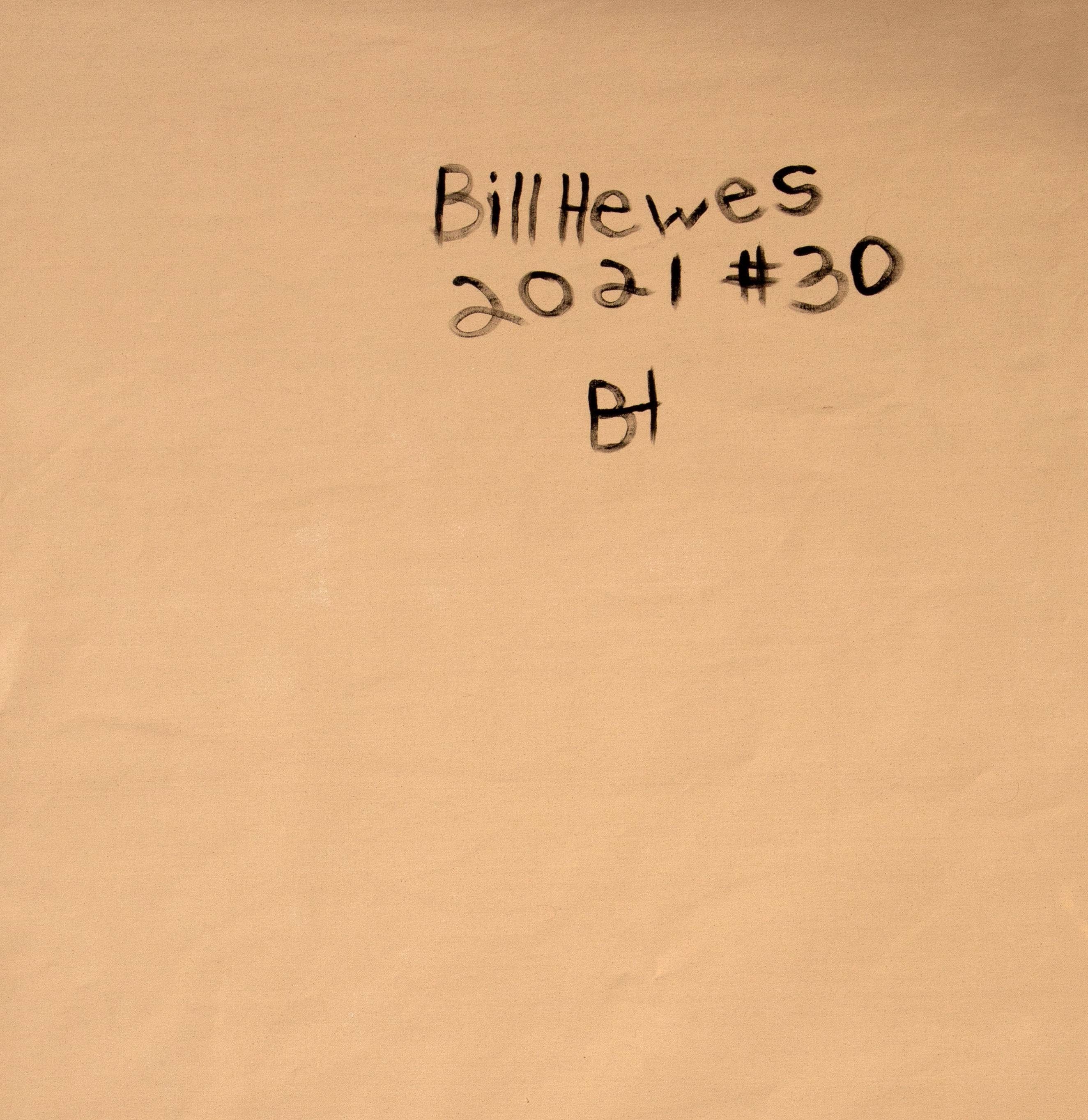 Número 30, Gran pintura acrílica expresionista abstracta de William Hewes en venta 2