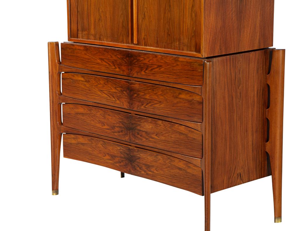 Noce Comò con esoscheletro William Hinn, circa anni '50 in vendita