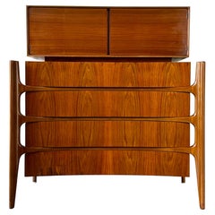 William Hinn Exoskeleton Highboy Dresser circa 1960