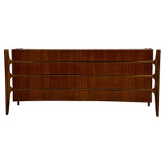 William Hinn, Mid-Century Modern, Sculptural Exoskeleton Dresser, Sweden, 1960s