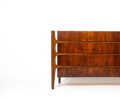 William Hinn Walnut Dresser by The Swedish Furniture Guild