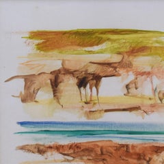 "Paesaggio impressionista "Early Moon