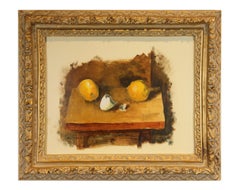 Color Sketch of Lemons and Eggshells