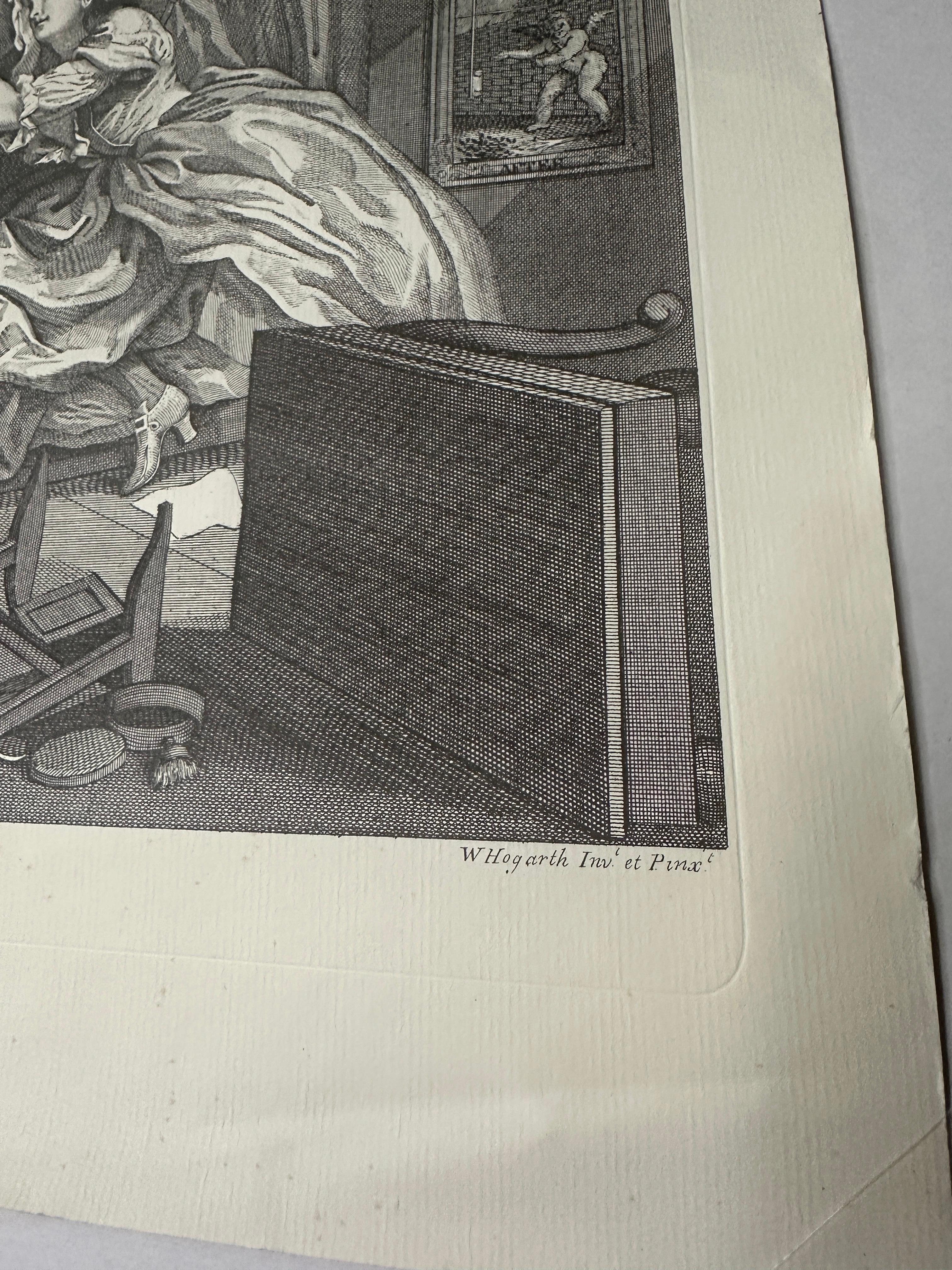 William Hogarth - 'Before and After' 2 Plate Etchings For Sale 1