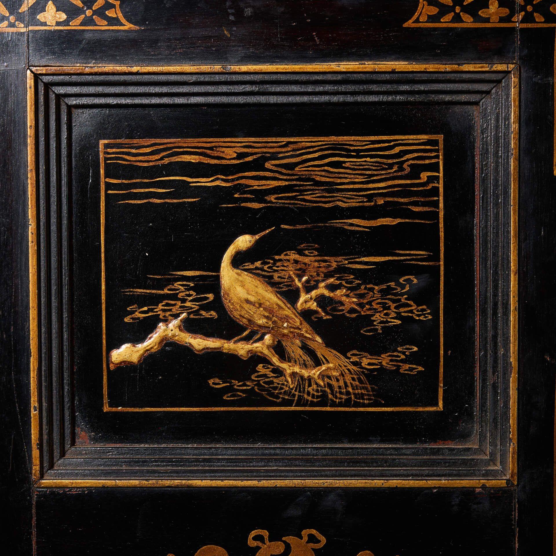 18th Century William Hogarth Chinoiserie Door c. 1750 For Sale