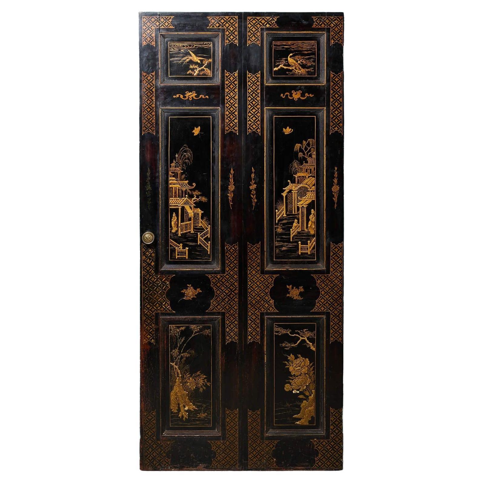 William Hogarth Chinoiserie Door c. 1750 For Sale