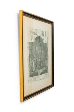 Analysis of Beauty - Plate II, English Georgian Print, Framed, Antique