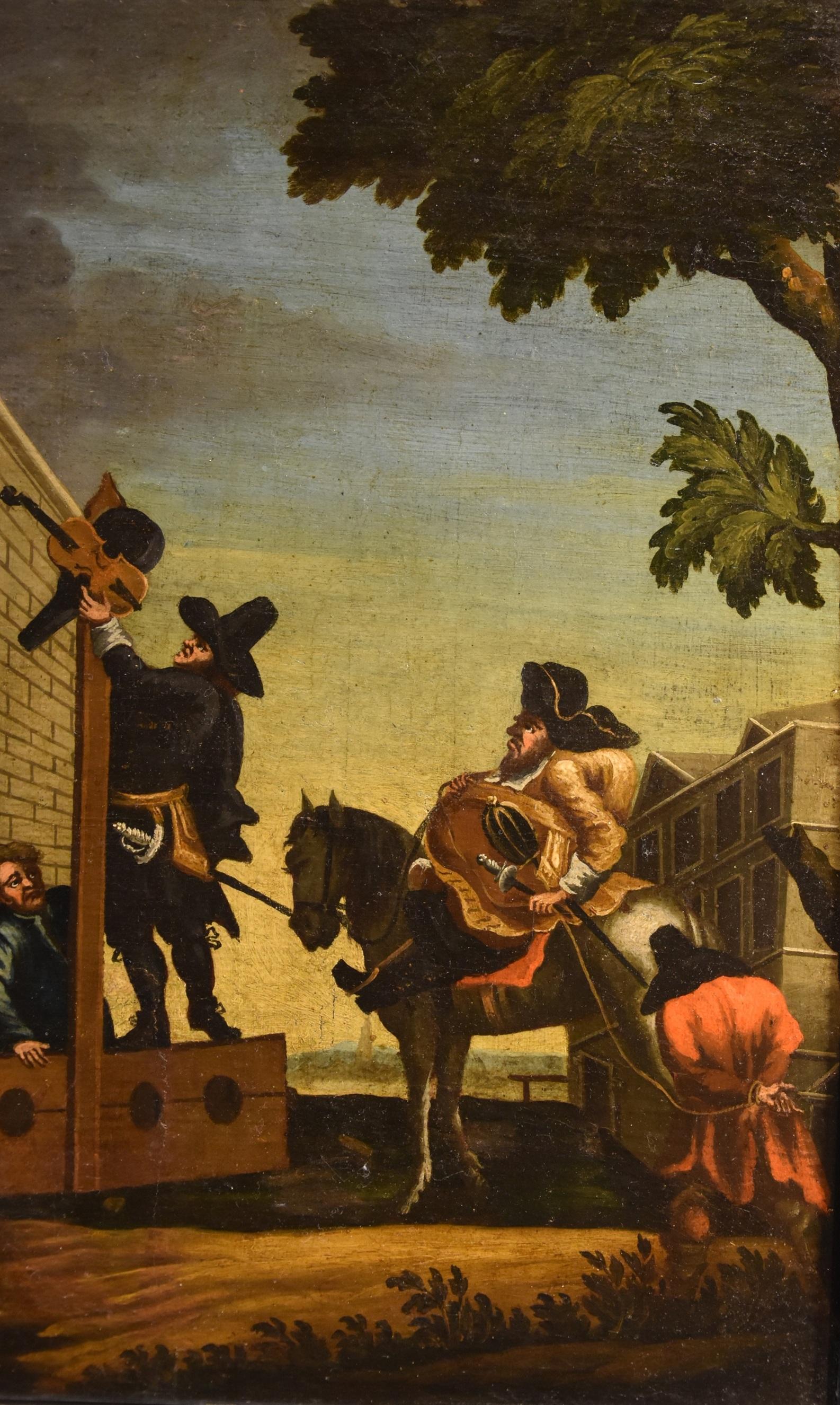 Englischer Maler des 18. Jahrhunderts
William Hogarth (London 1697 - 1764) Schule der

Hudibras Triomphante (nach einem Gedicht von Samuel Butler)

CIRCA 1740, England
Öl auf Leinwand (62 x 50 cm. - Gerahmt 83 x 71 cm.)

Das Gemälde ist eine seltene