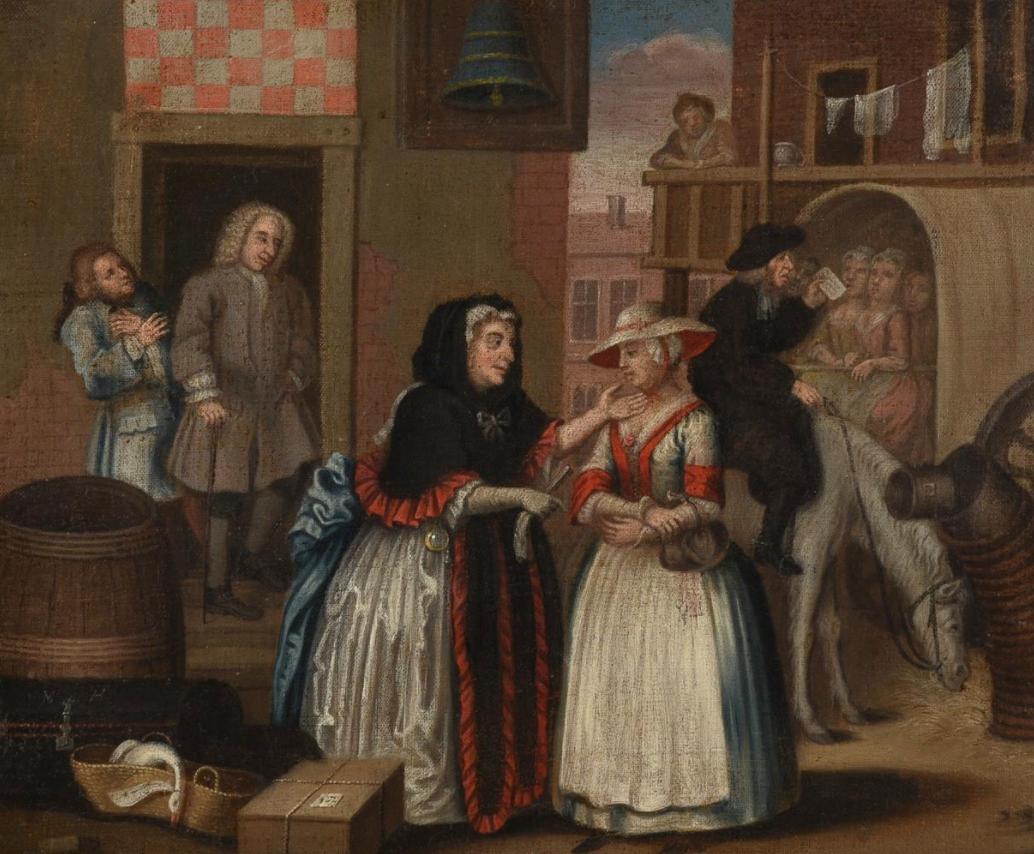 The Harlot's Progress - Painting by William Hogarth