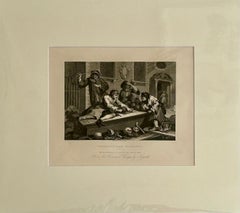 Industry and Idleness Plate 3: The Idle 'Prentice at Play In The Church Yard