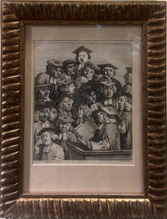 The Company of Undertakers, Grabado original de época