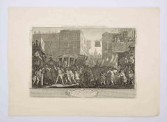 The Industrious Prentice - Etching by William Hogarth - 1747