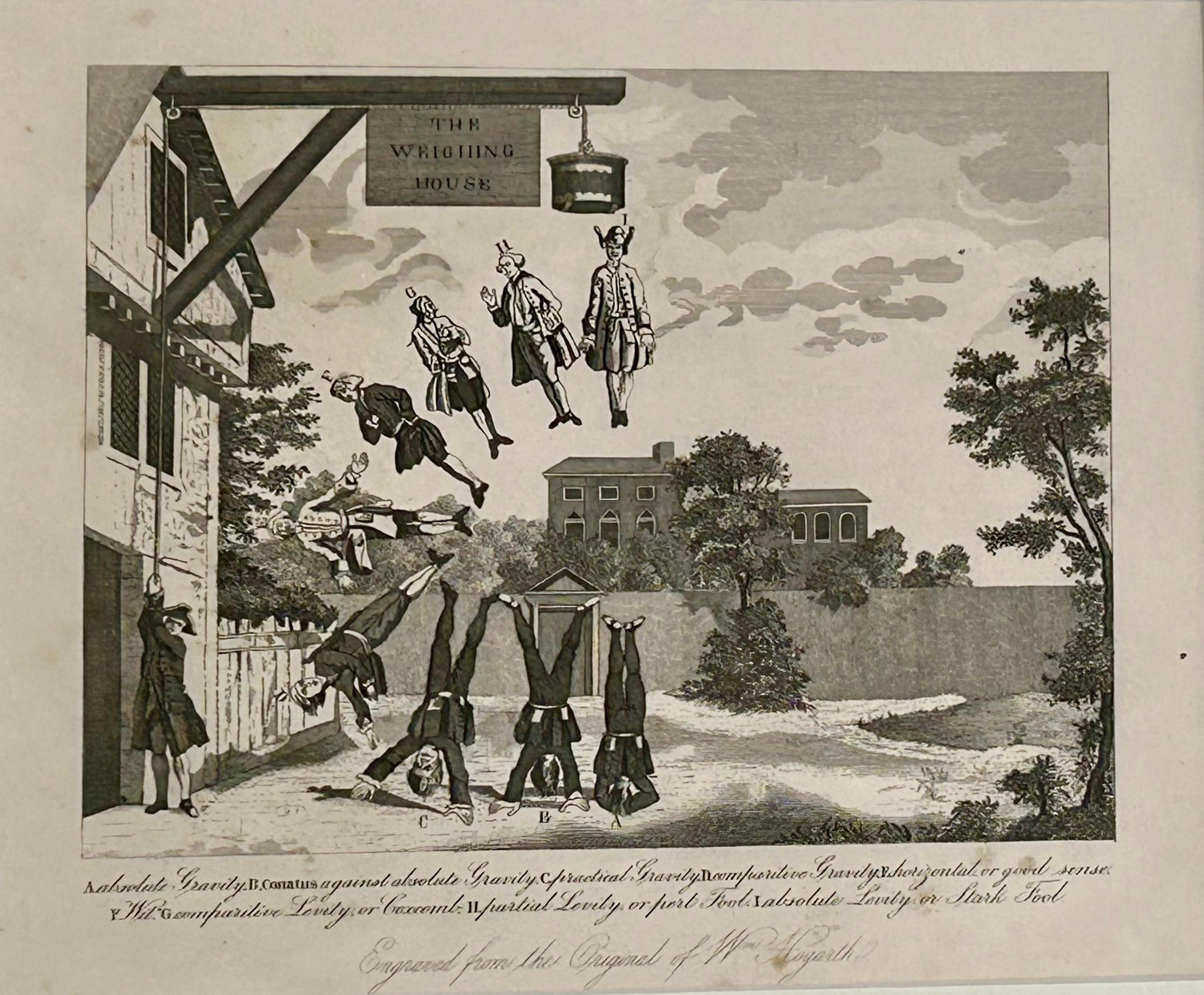 William Hogarth Figurative Print - The Weighing House