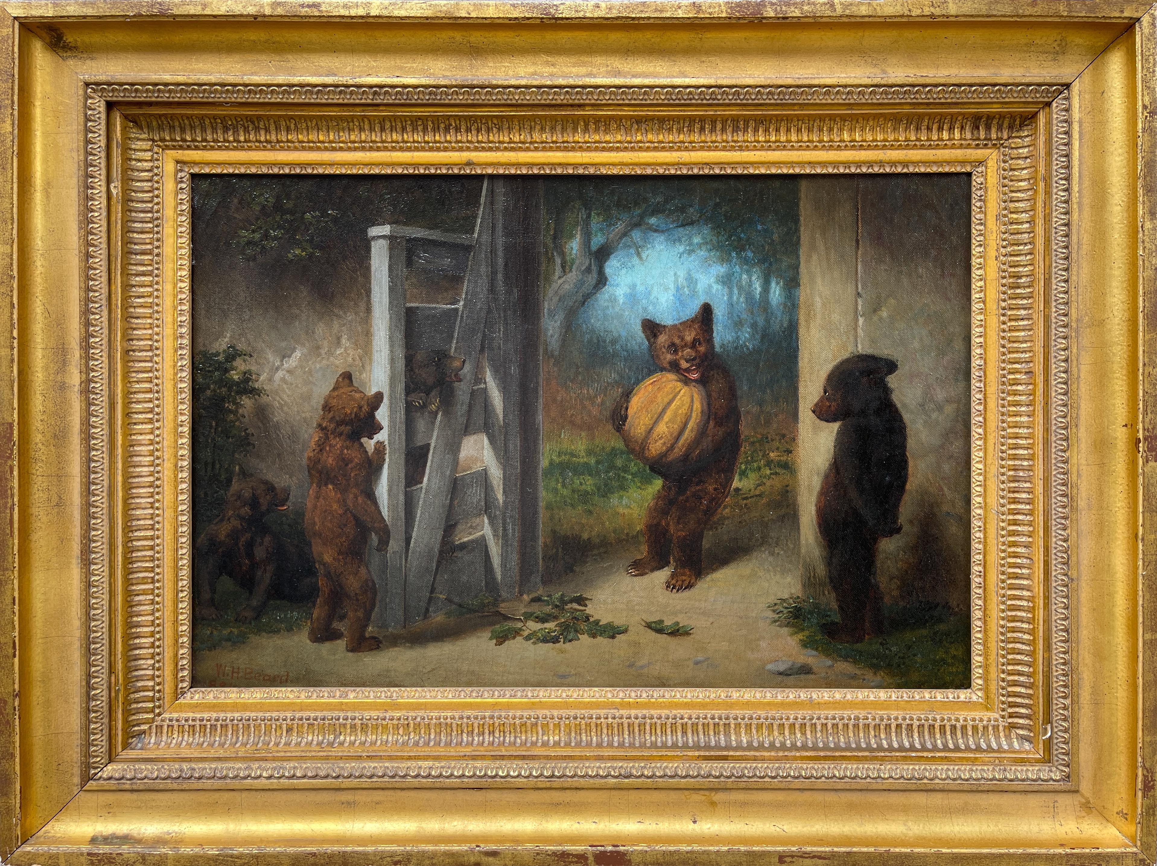 dancing bears painting