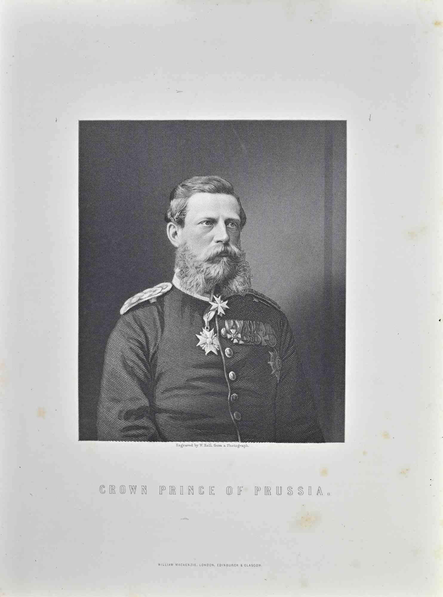 Il Ritratto del principe ereditario di Prussia è un'opera d'arte realizzata da William Holl (1807-1871).

Litografia, stampata nel 1872 da Milliam Mackenzie, Londra.
Buone condizioni.
