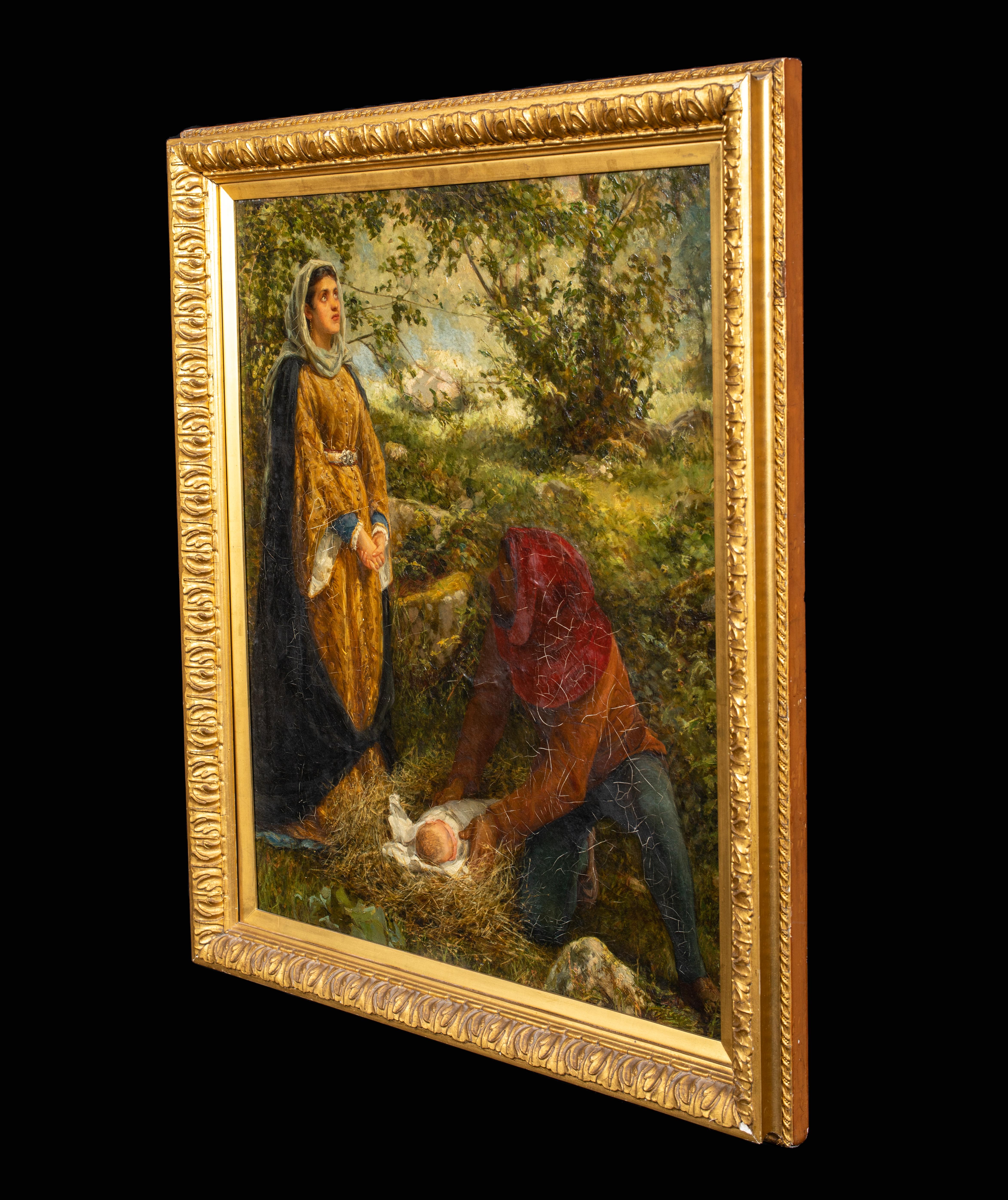 Rest From The Flight Into Egypt, 19th Century  inscribed to WILLIAM HOLMAN HUNT  5