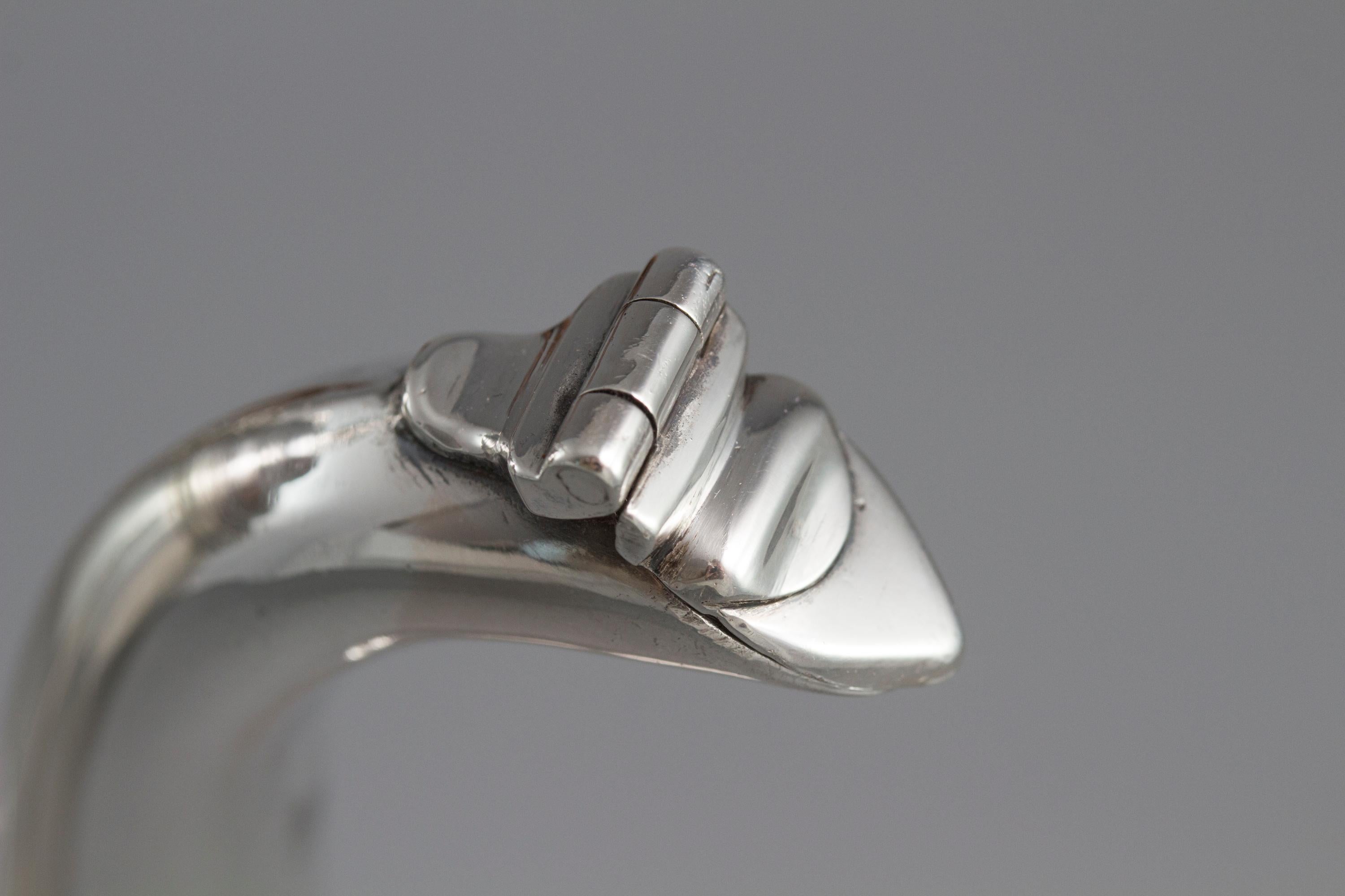 William III Britannia Silver Chocolate Pot, London, 1698 10