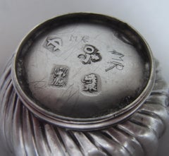 William III Britannia Standard Dram Cup, hergestellt in London von Nathaniel Lock, 1698