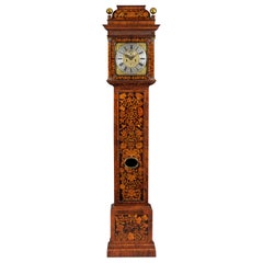 William III Marquetry Longcase Clock by Stephen Rayner, London
