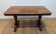 William IV Antique Library Table