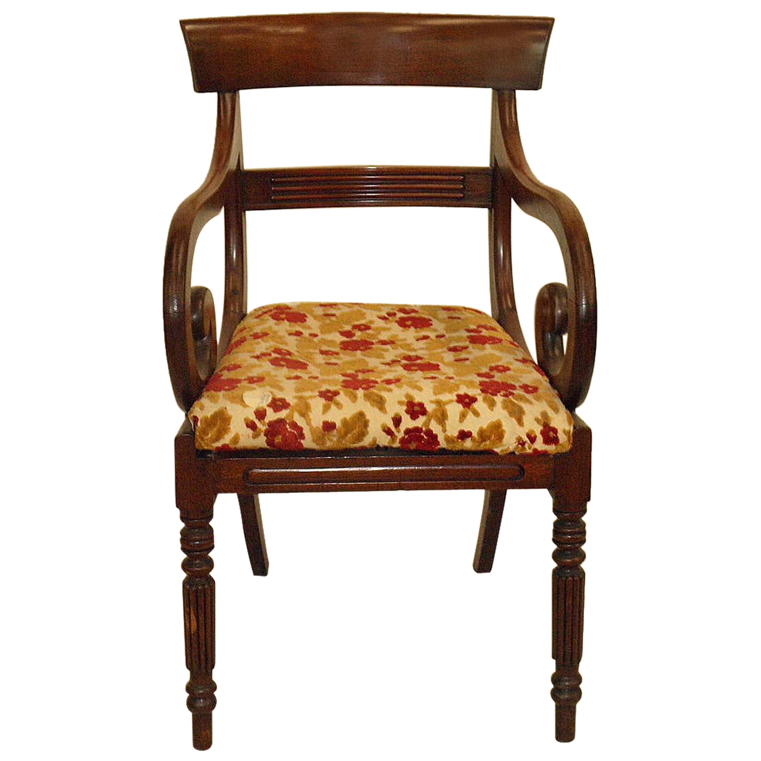 Fauteuil William IV