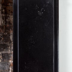 William IV Black Belgian Marble Fireplace