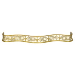 William IV Brass Serpentine Fender
