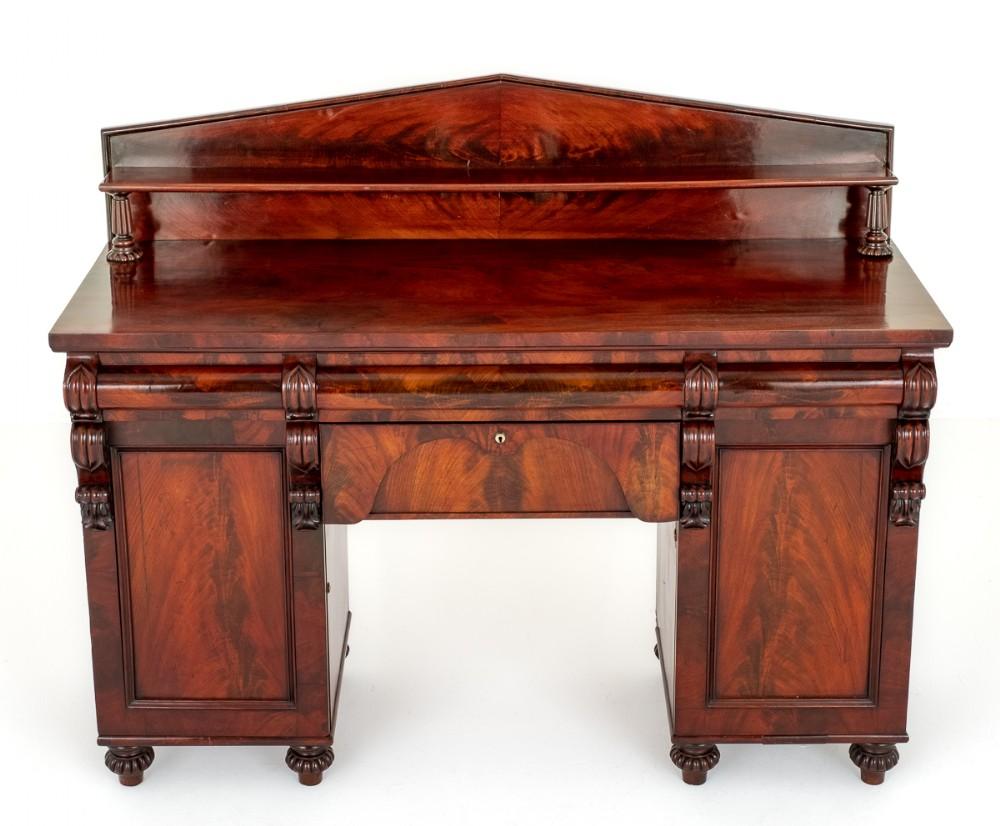 William IV Buffet Sideboard Mahogany Server, 19th Century In Good Condition In Potters Bar, GB
