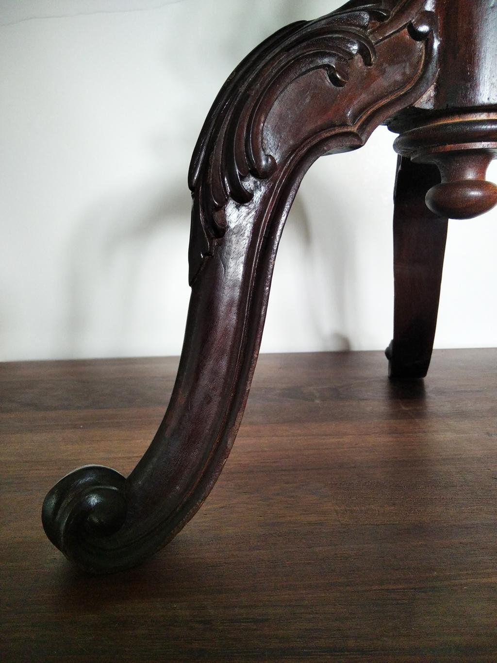 Wood Side Table or Guerindon , 19th Century For Sale