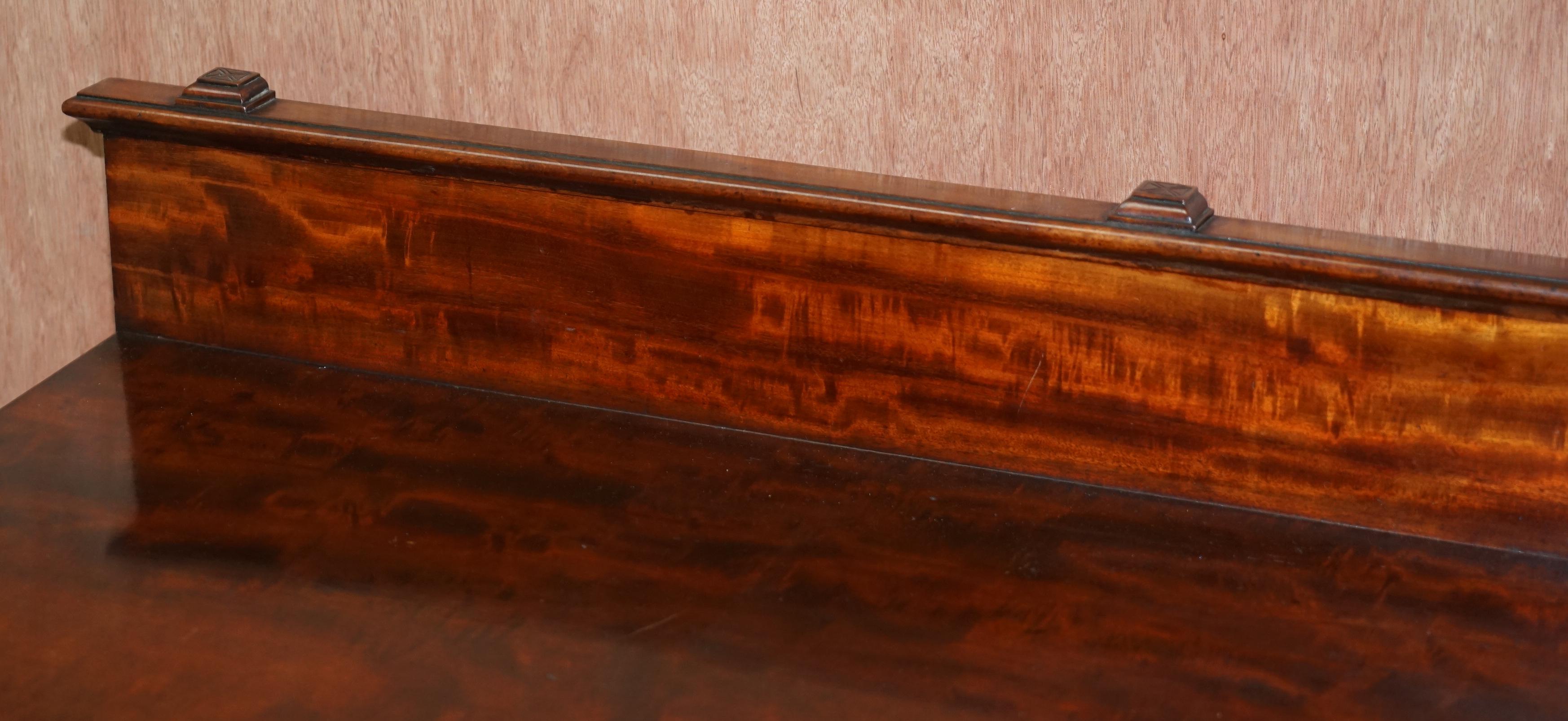 William IV. um 1830, kubanisches Hartholz, kunstvoll geschnitztes Sideboard, Weinkeller im Angebot 1