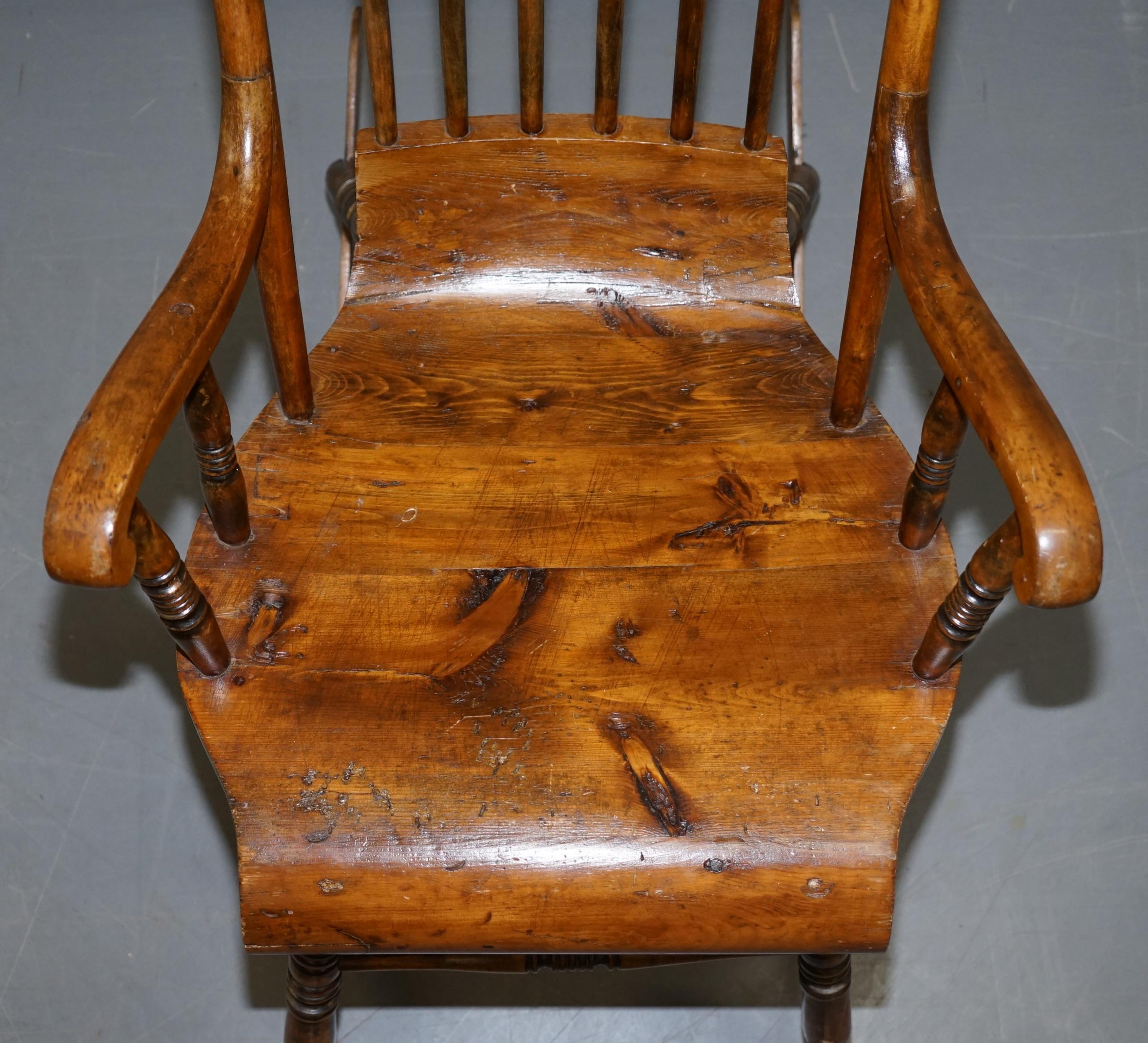 pine rocking chair