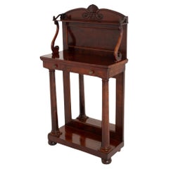 William IV Console Table Mahogany Pier 19th Century