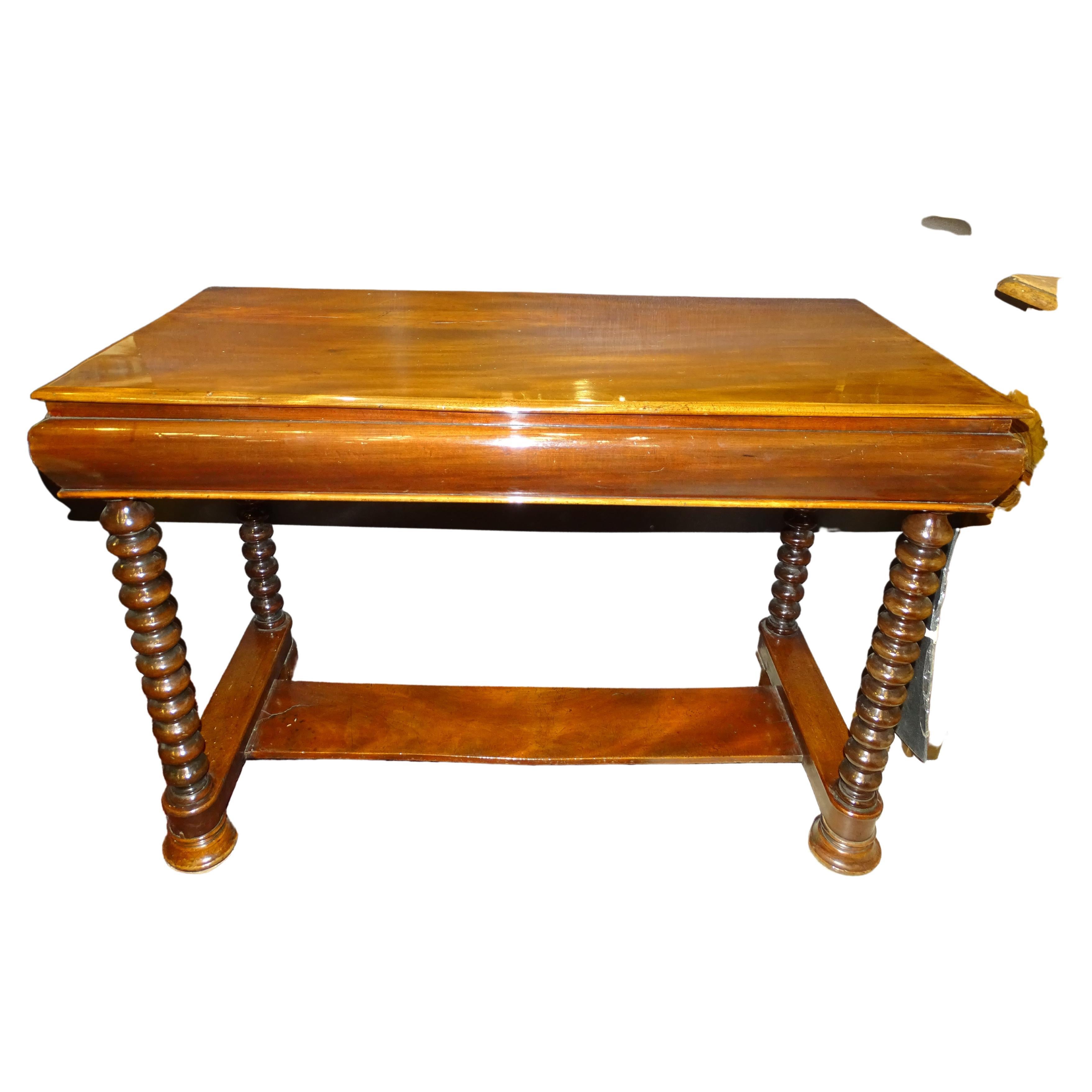 Unusual William IV Work and Writing Table For Sale at 1stDibs