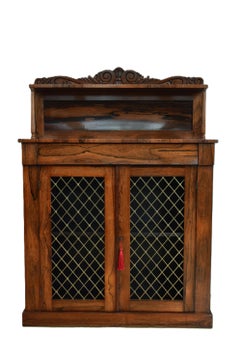 William IV Cupboard Chiffonier, England c1840s