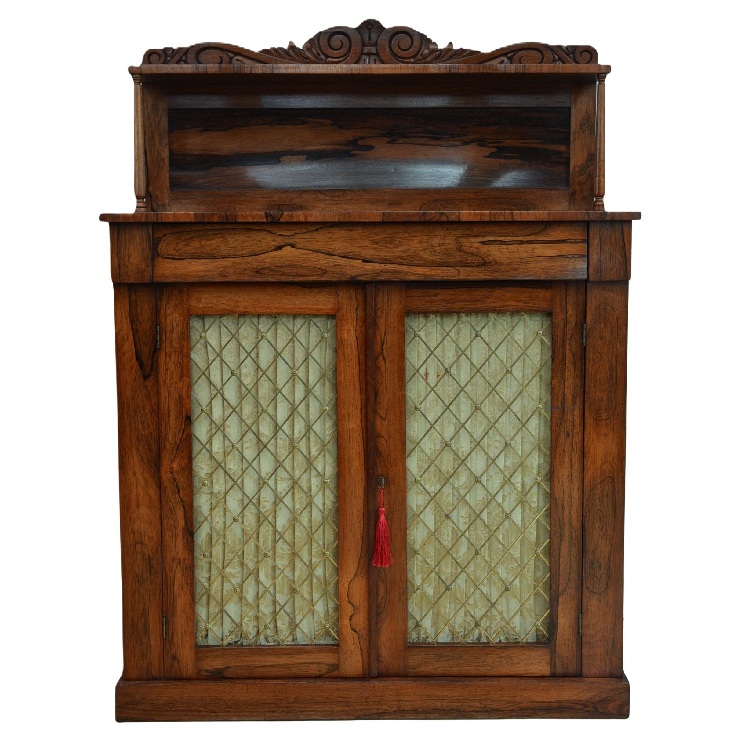 Credenza Chiffoniera William IV, Inghilterra, anni 
40 ca.