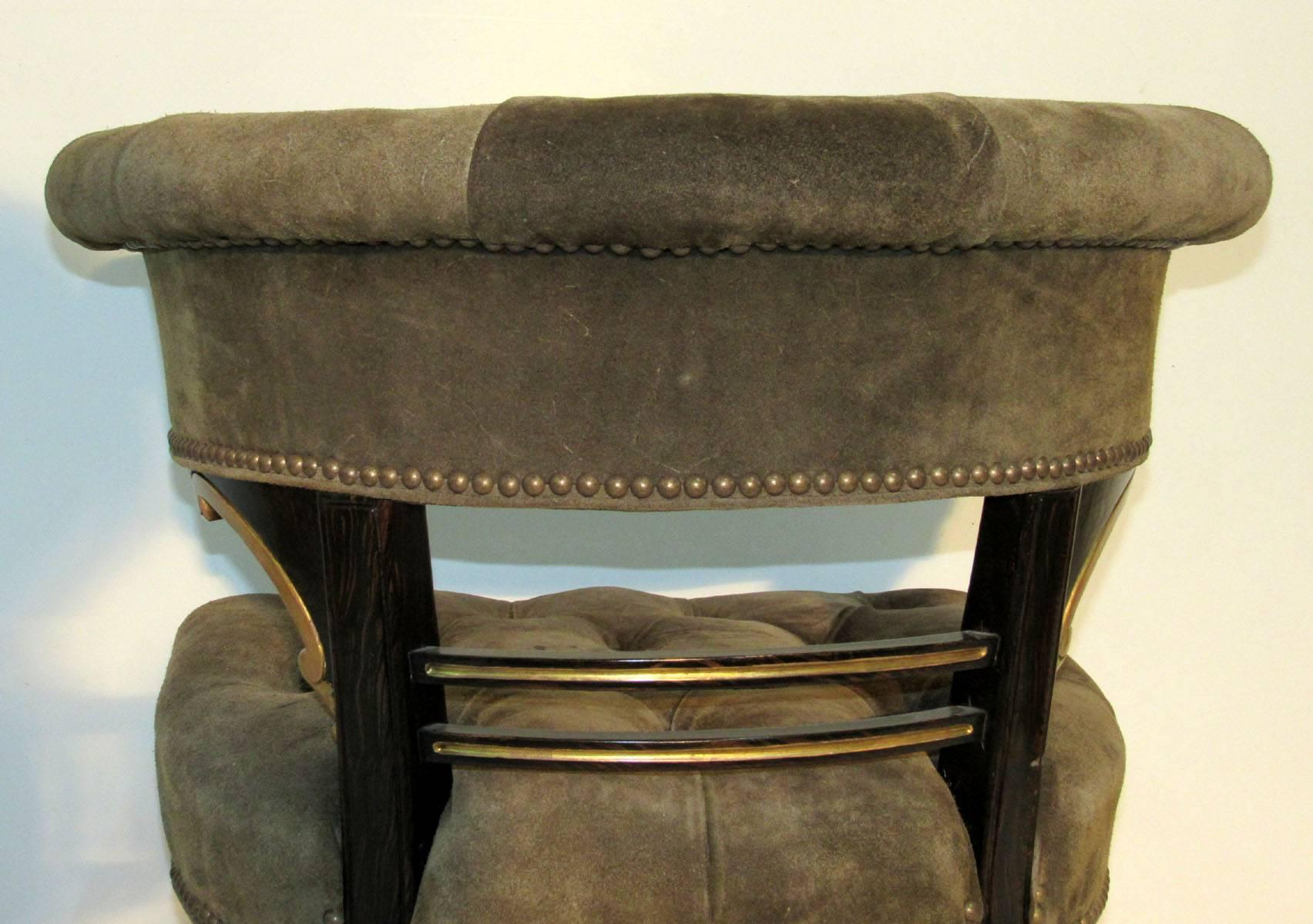 William IV Curved Back Armchair For Sale 6