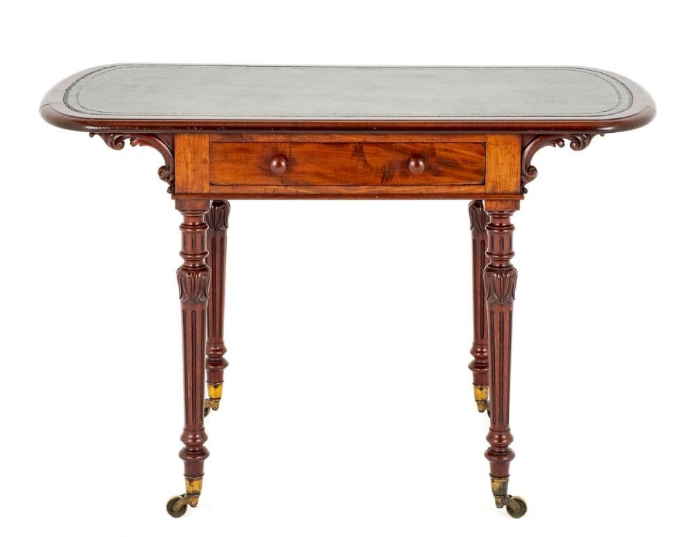 William IV Desk Writing Table 19th C In Good Condition For Sale In Potters Bar, GB
