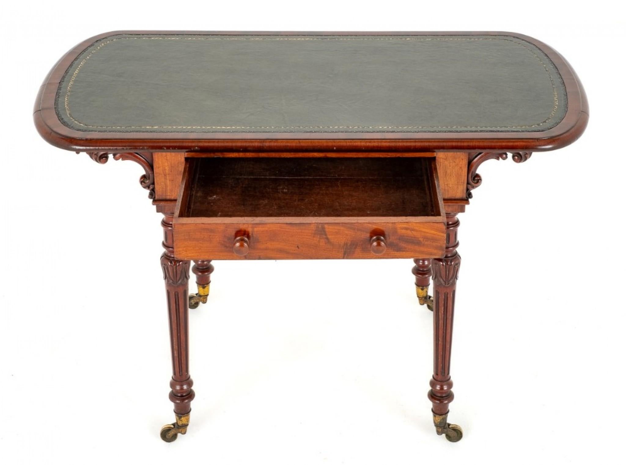 William IV Desk Writing Table 19th C For Sale 1