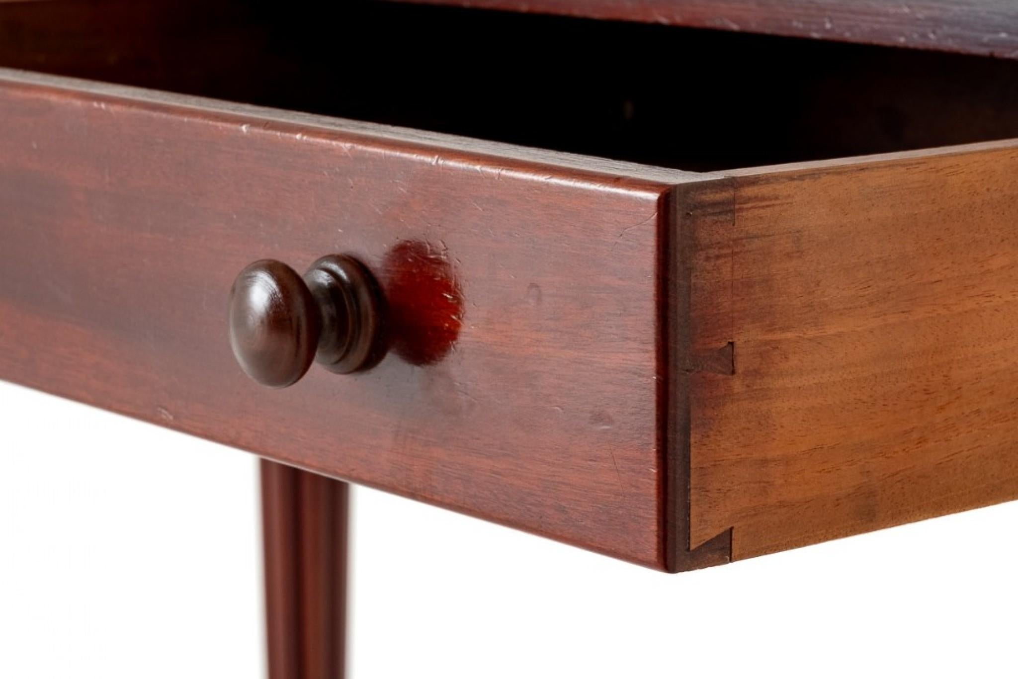 19th Century William IV Desk Writing Table Mahogany For Sale