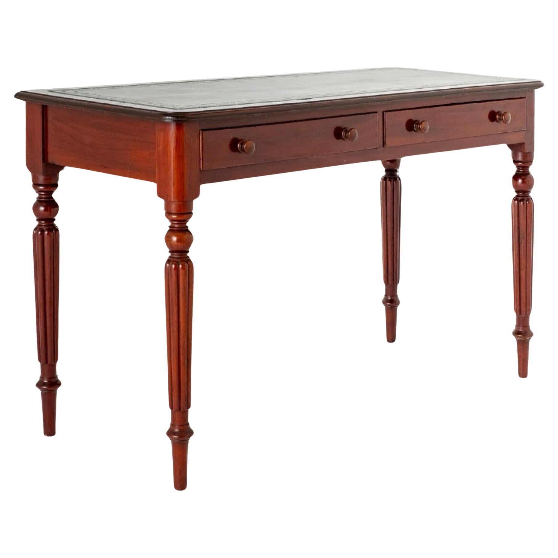 William IV Desk Writing Table Mahogany For Sale