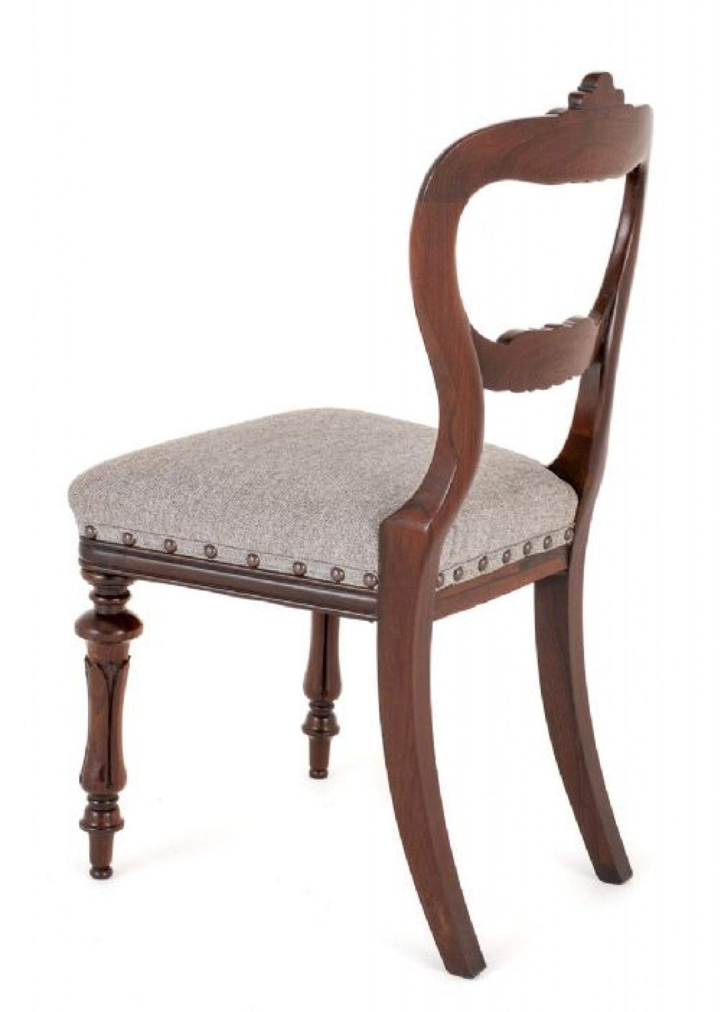 William IV Dining Chairs 19th Century Furniture 4