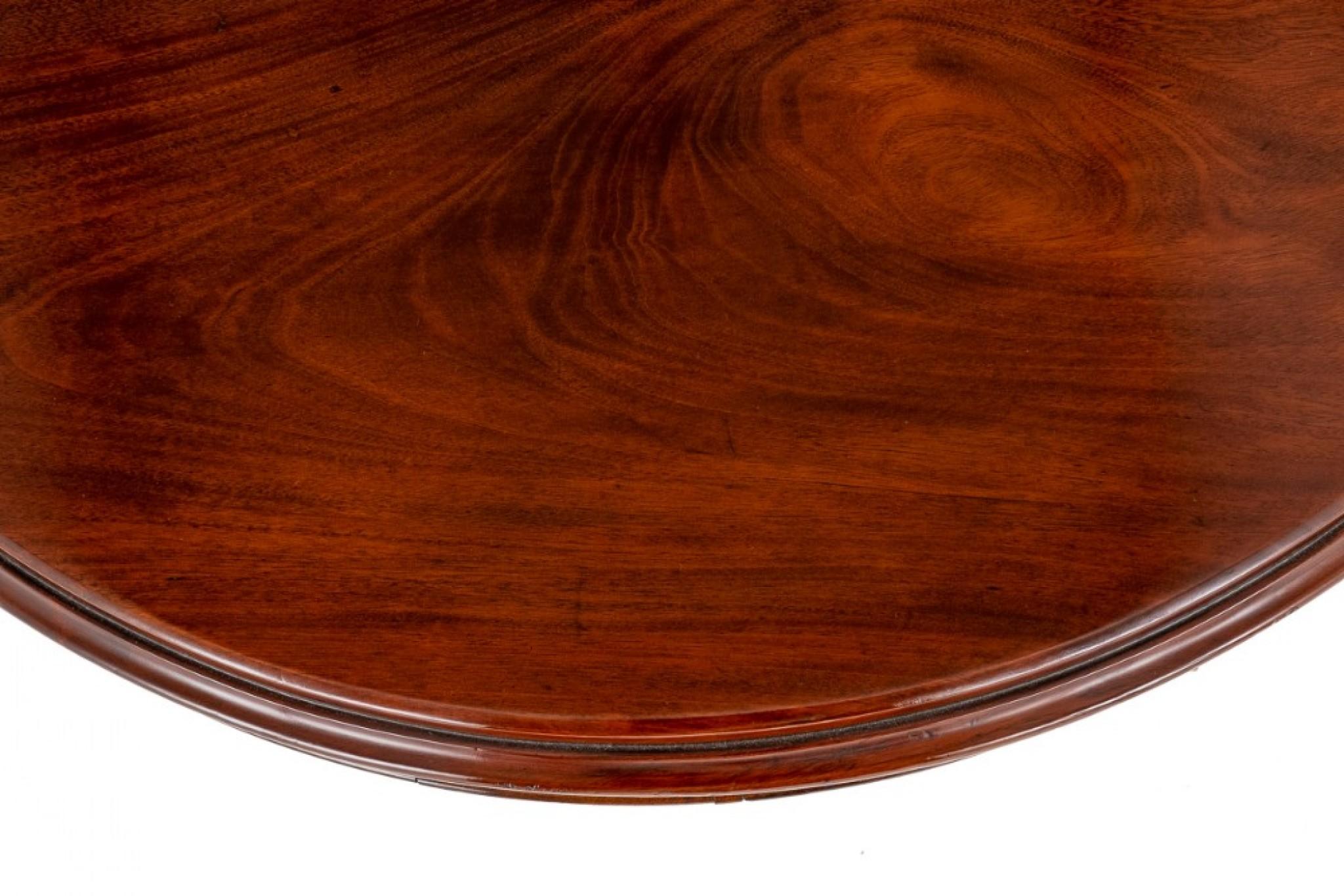 William IV Dining Table Extending Mahogany For Sale 3