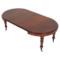 Antique William IV Dining Table Extending Mahogany