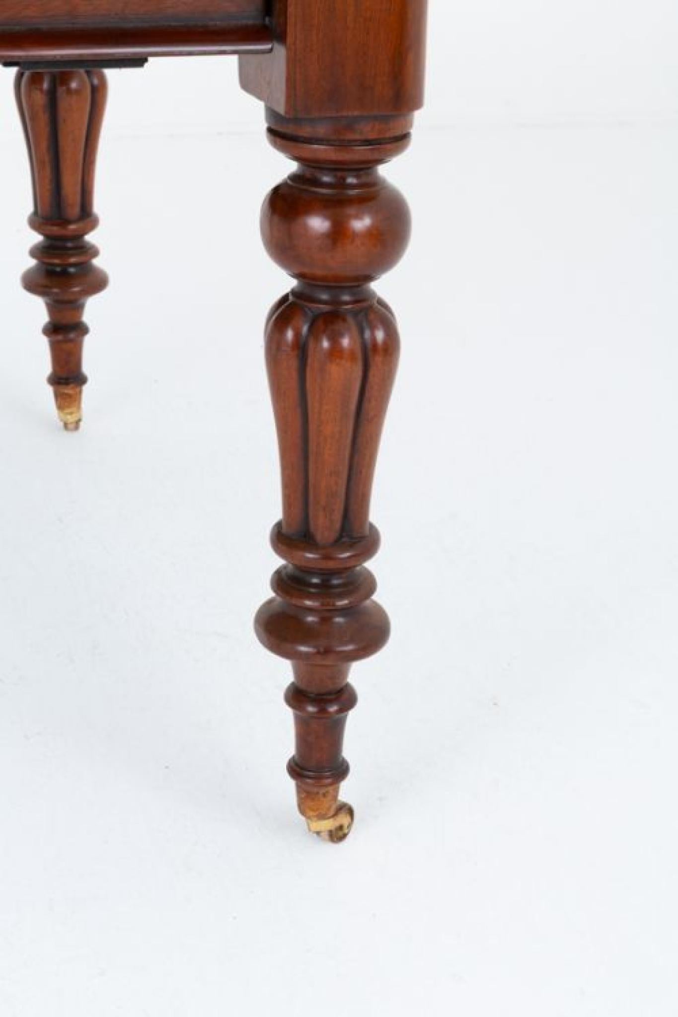 William IV Dining Table Mahogany 10 Seater Extending 19th C For Sale 1