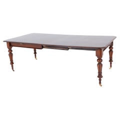 Tavolo da pranzo William IV Mogano 10 posti allungabile 19° C.