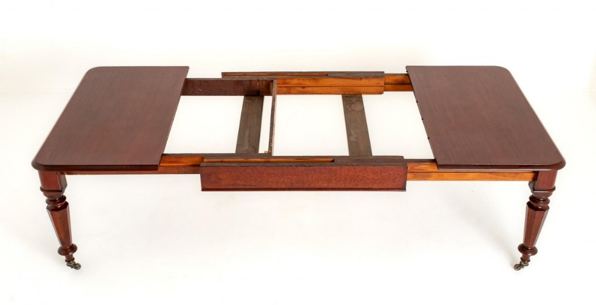 William IV Dining Table Mahogany Extending For Sale 3