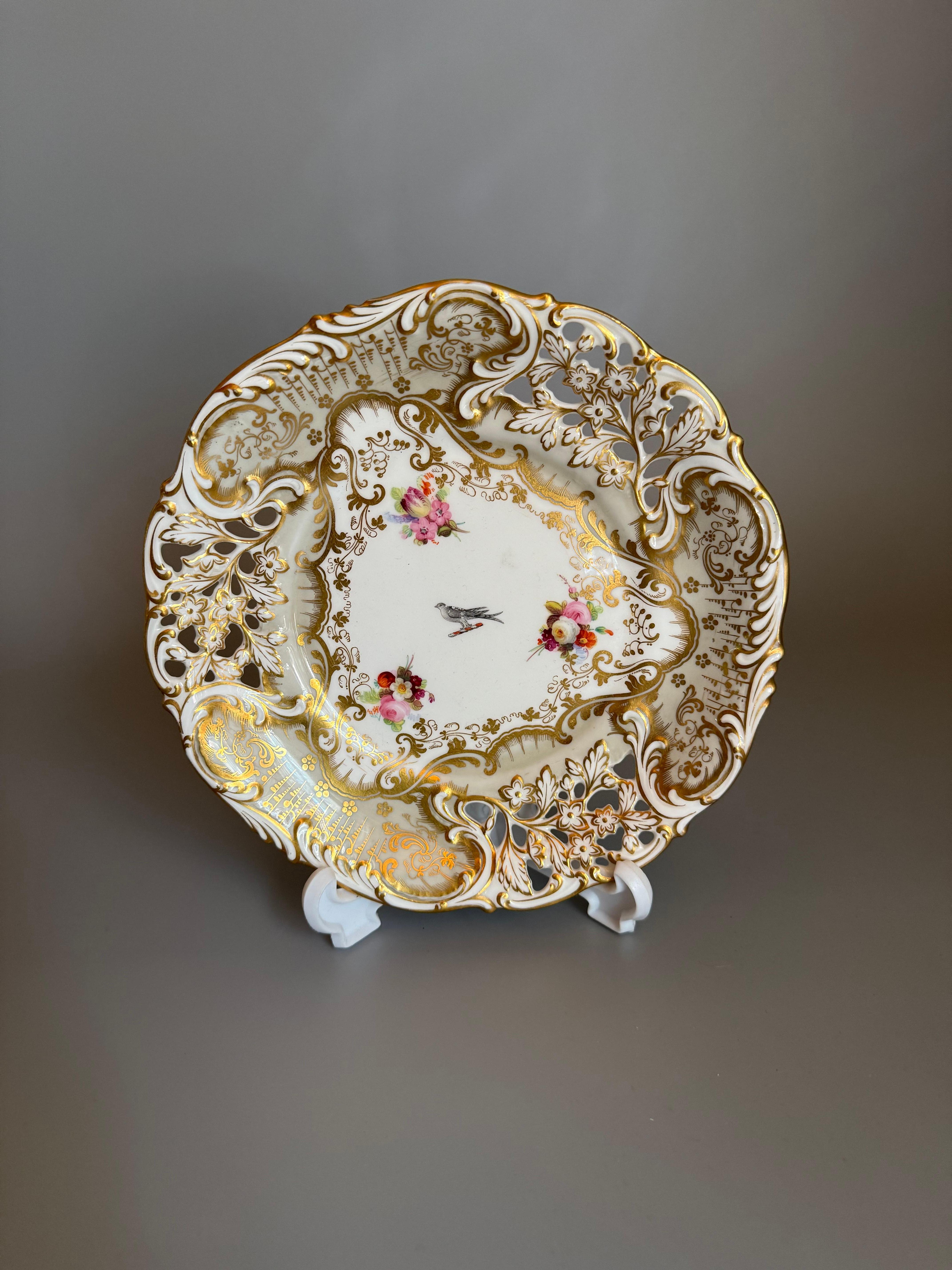 William IV Frühe Davenport Chine Servierplatte 19. Jahrhundert im Angebot 4