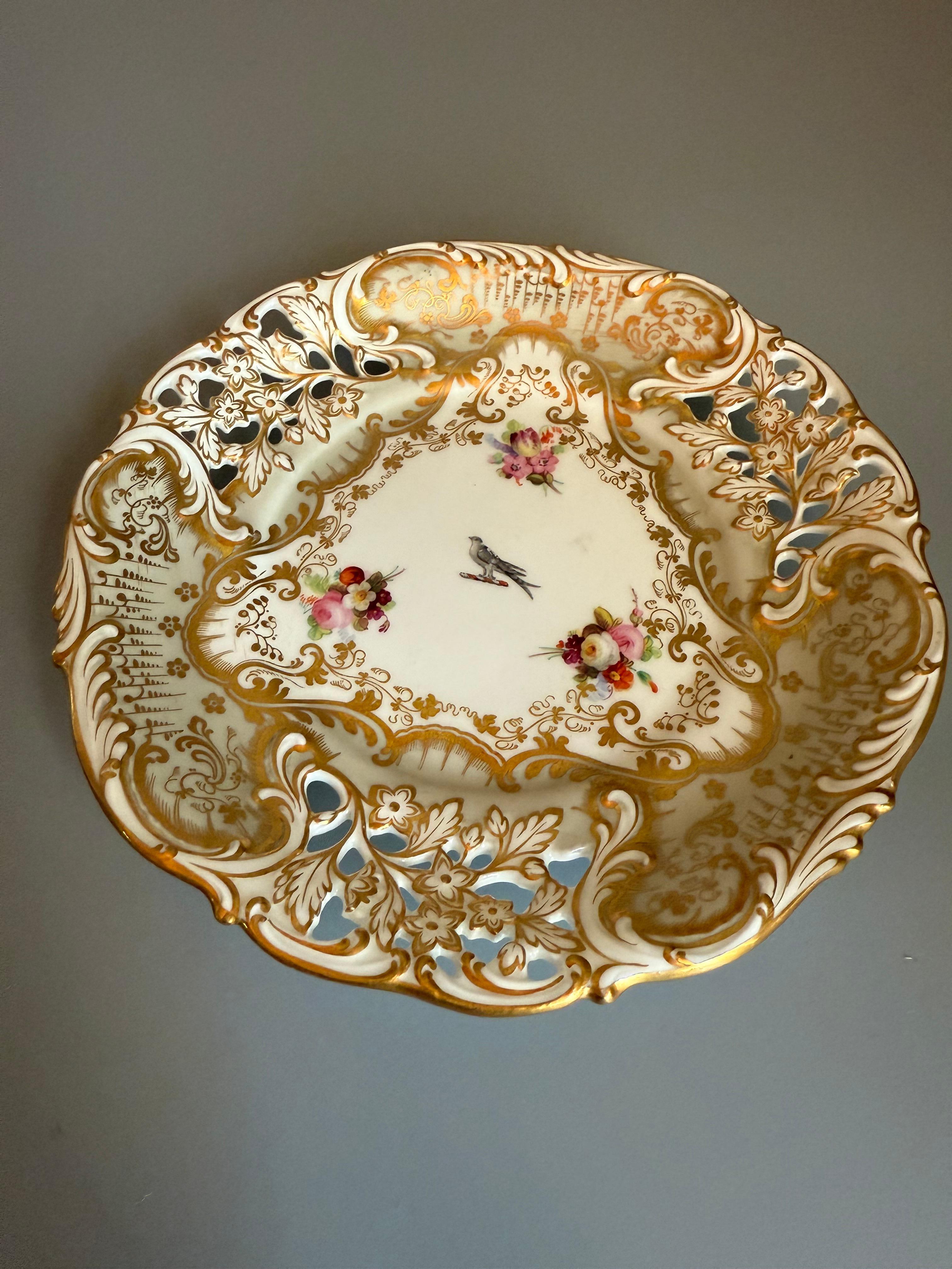 William IV Frühe Davenport Chine Servierplatte 19. Jahrhundert im Angebot 6