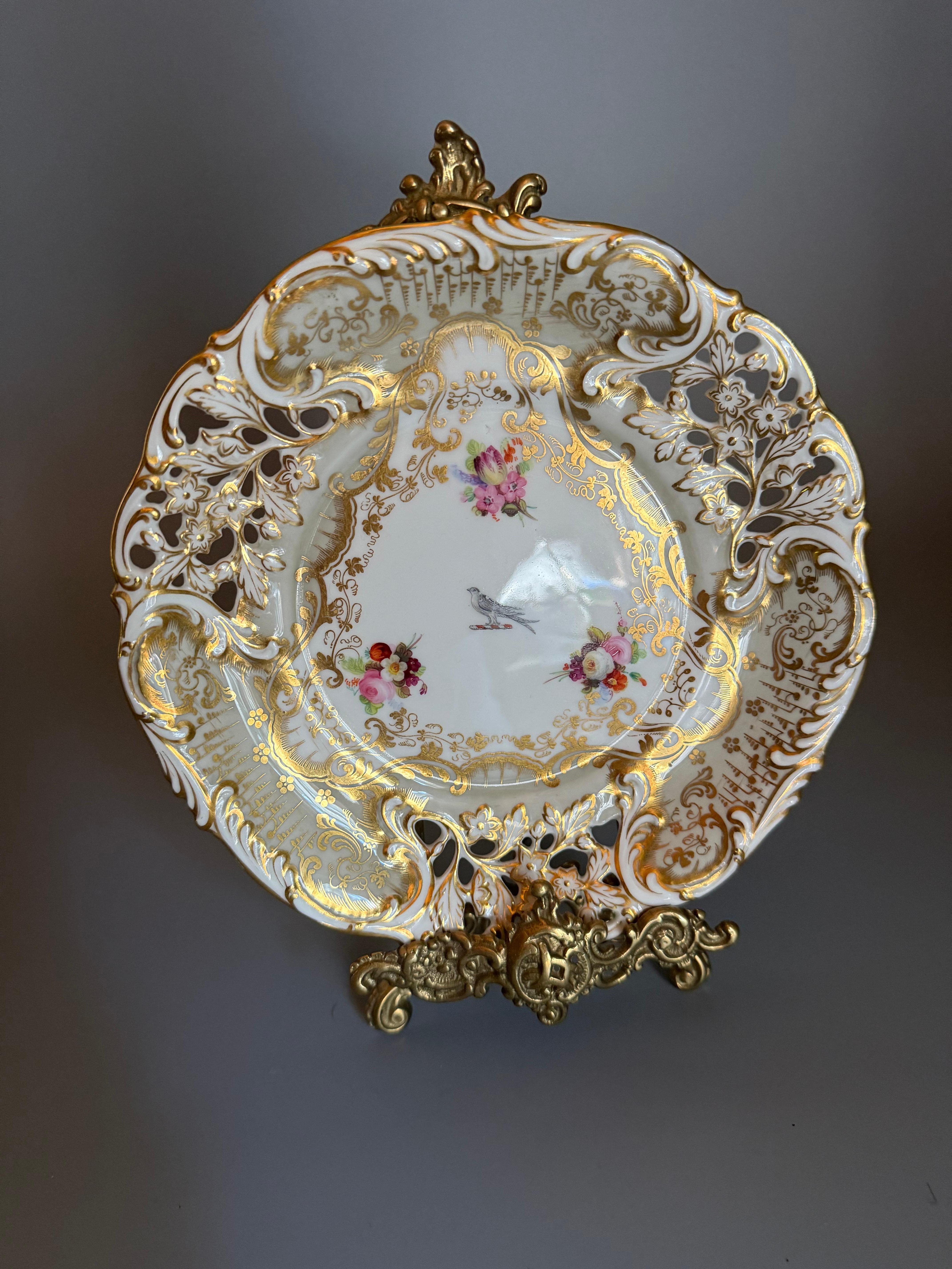 William IV Frühe Davenport Chine Servierplatte 19. Jahrhundert (William IV.) im Angebot