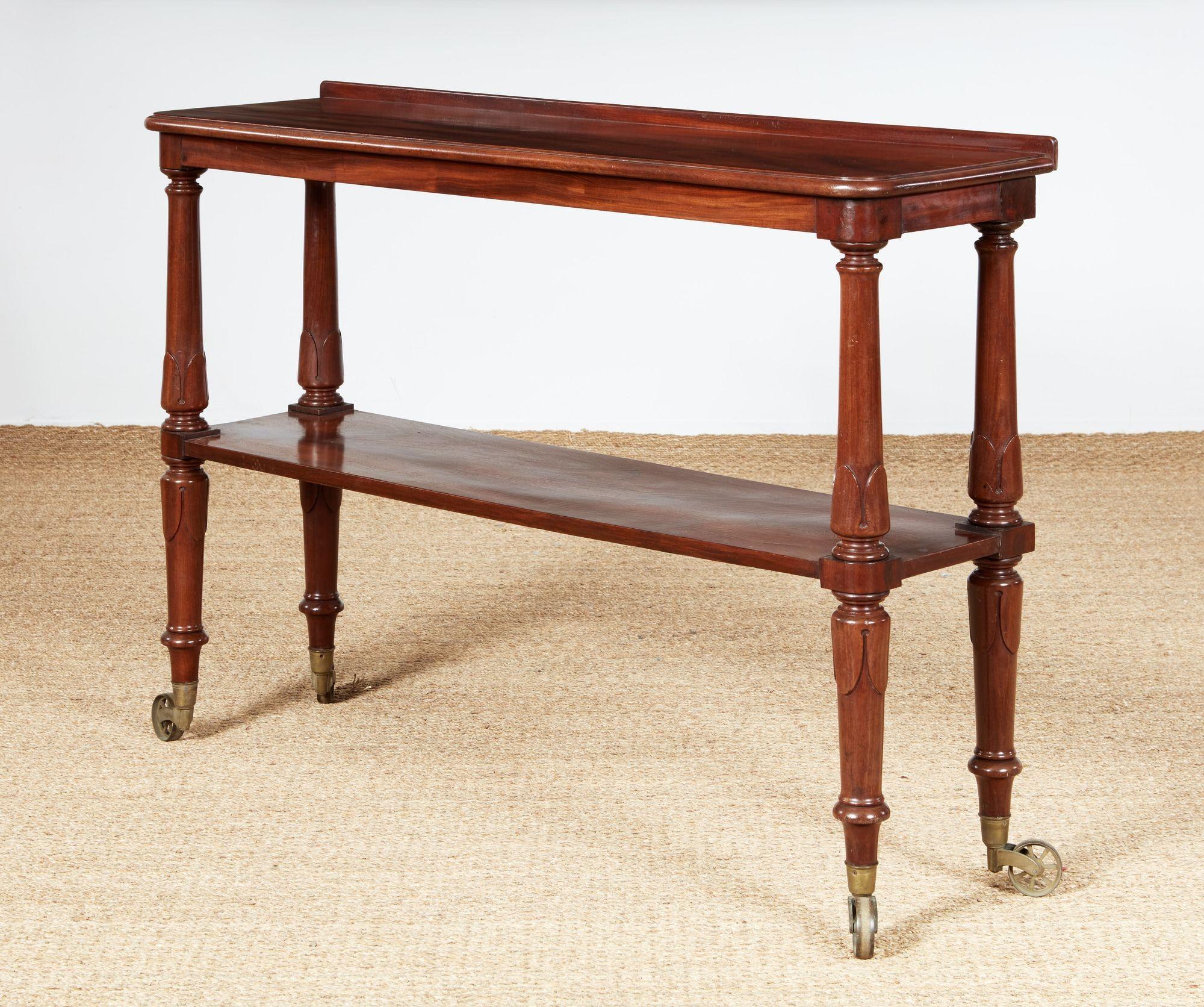 Mahogany William IV Etagere For Sale